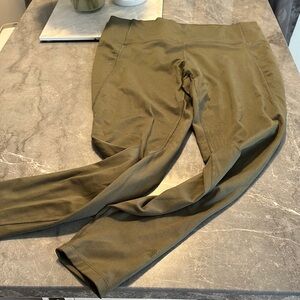 Olive Green All In Motion Leggings NWOT